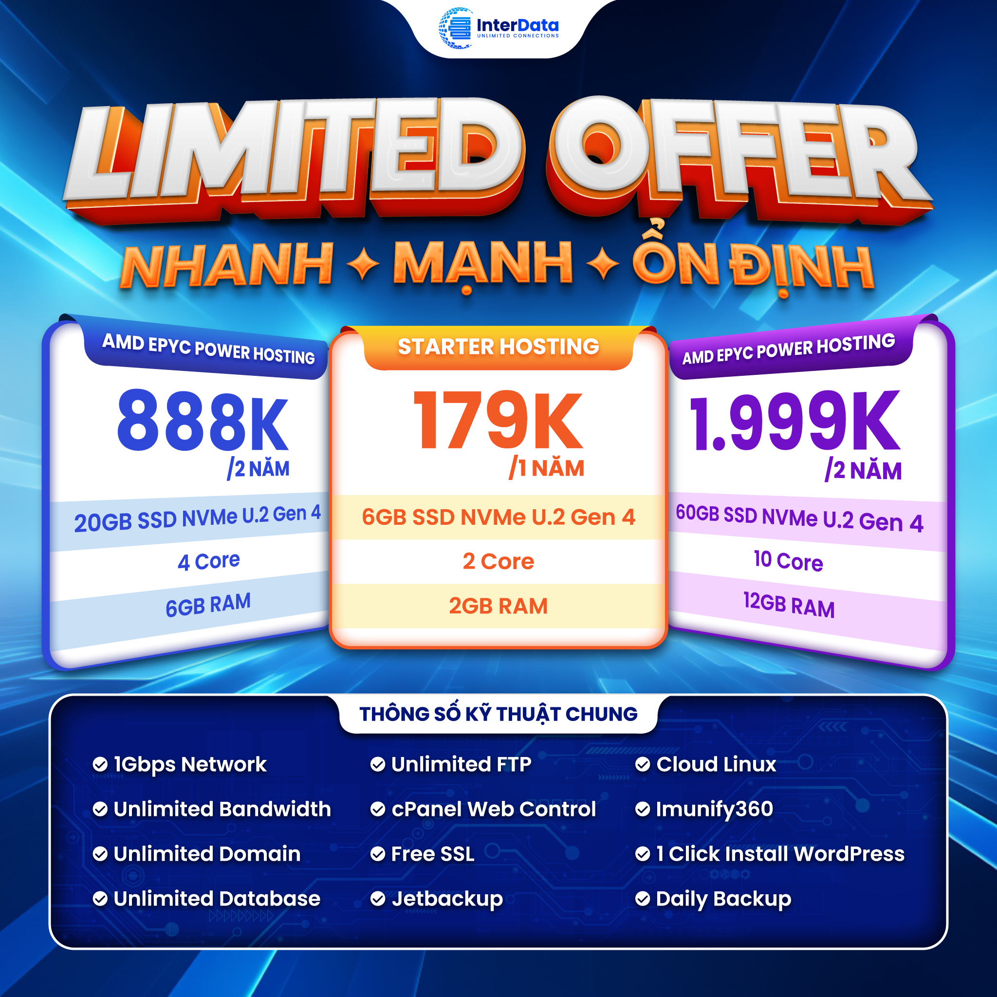 Limited Offer Hosting