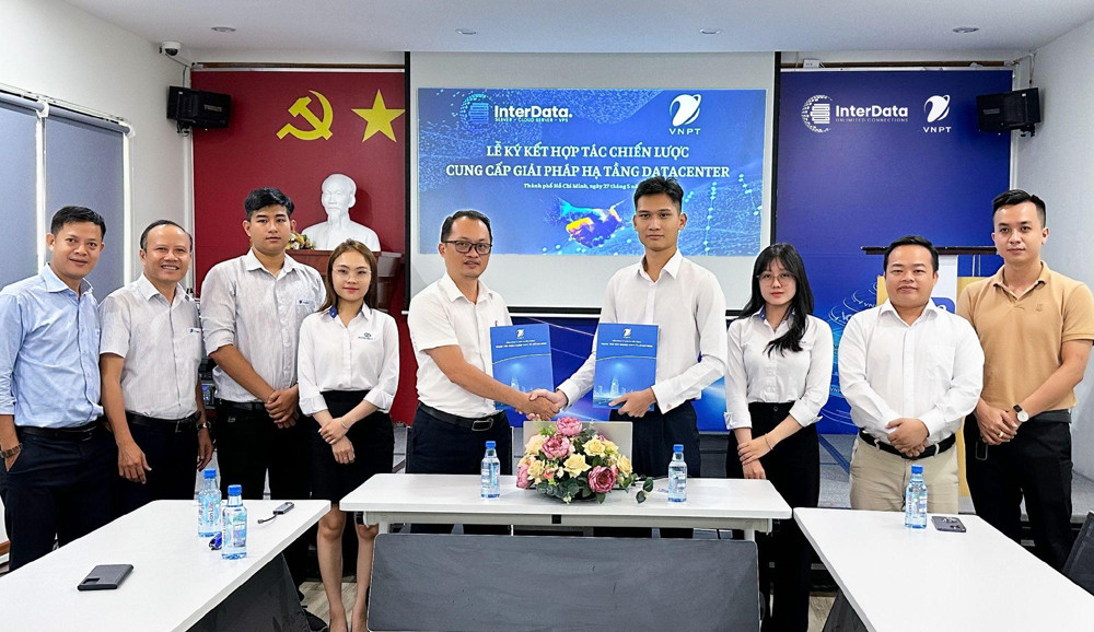 InterData hợp tác VNPT khai thác hạ tầng Datacenter và các dịch vụ thế mạnh